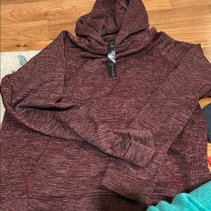 Red Turtleneck Sweater with Long Sleeves lululemon